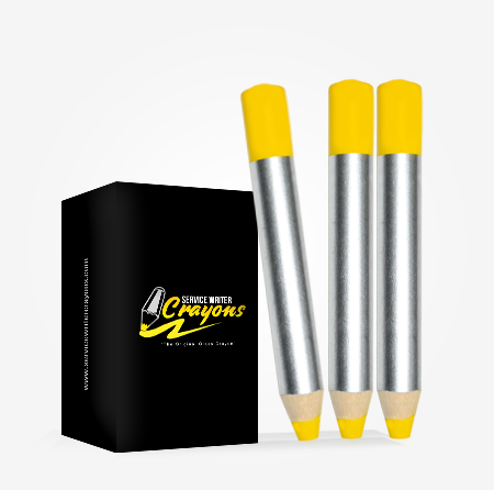 Service Writer Crayons 25 count box (with 1 FREE sharpener)